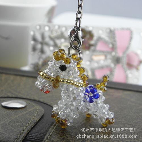 匠心獨運，特惠批發 手工串珠十二生肖馬掛件，點綴生活每一刻